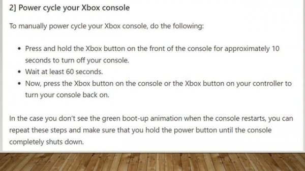 Xbox - Error Code 0x80070070