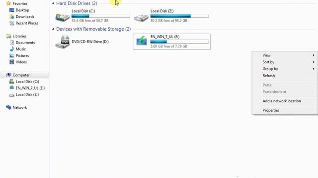 How to install Windows on pendrive very easyly смотреть онлайн