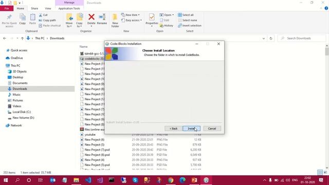 C Series: Install GCC Compiler & Code blocks смотреть онлайн