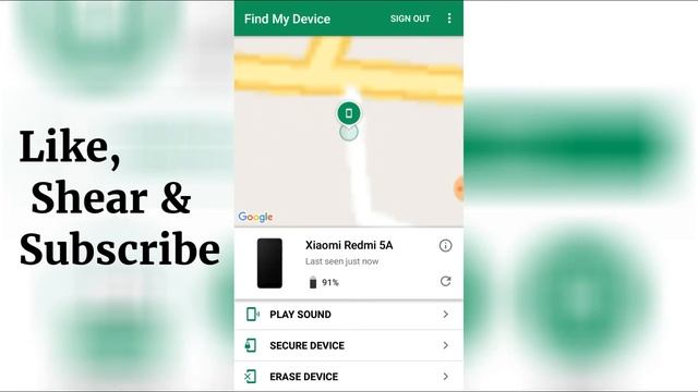 Find my device, Phone tracker, in android смотреть онлайн