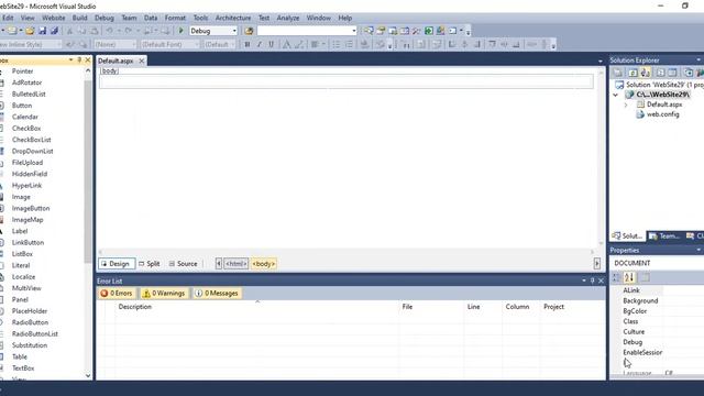 interface of visual studio 2010 смотреть онлайн
