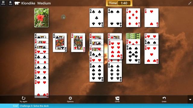 Microsoft Solitaire EVENT: Medium Mayhem/Klondike/Challenges No 01 to 06 Solved/May 14,2020 смотреть онлайн