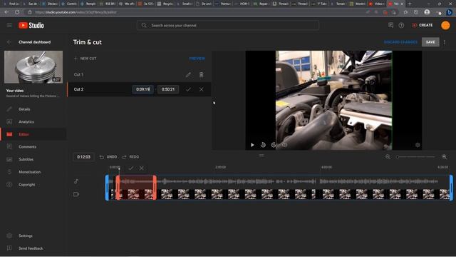 Video trimming with end screen links - can't save, small trick смотреть онлайн