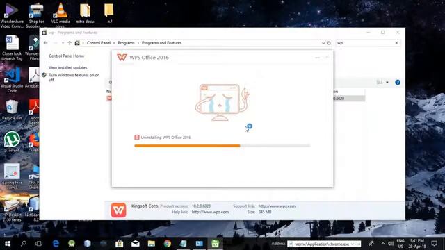 How to uninstall Kingsoft WPS from Windows 7 8 10 PC Laptop смотреть онлайн