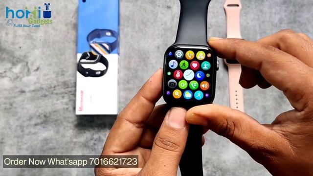 W17 Smartwatch Series 7 Edge to Edge Display Only in 2499₹ смотреть онлайн