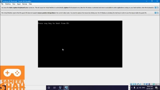 How to install WINDOWS XP on a virtual machine | ft.Sameer Shah смотреть онлайн