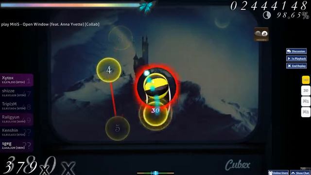 osu! sgeg playing Open Window [Collab HD] смотреть онлайн