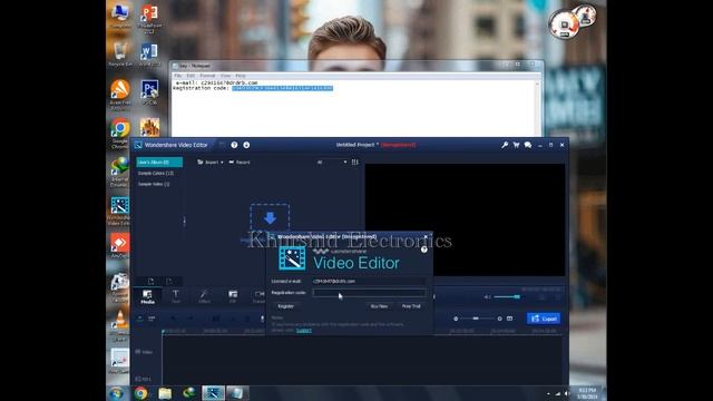 How to activeted wondershare video editor windows 7 by khurshid Electronics смотреть онлайн