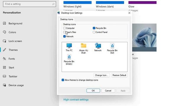 Show Computer and User files Icon in Windows 11,10 смотреть онлайн