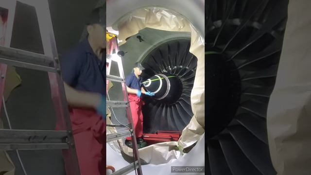 Rolls Royce Trent 700 Engine Spinner Removal смотреть онлайн