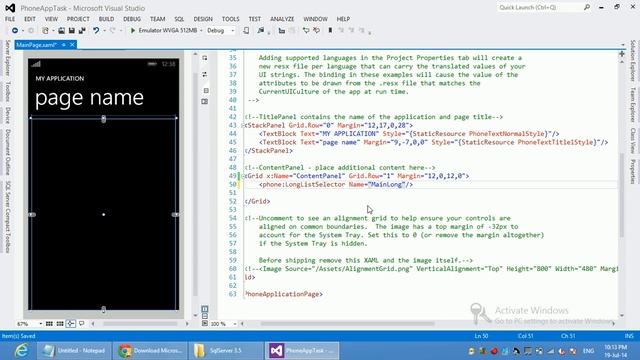 8 WindowsPhone teach by master class at SETEC university part 8 Connect To Local Database смотреть онлайн