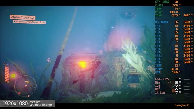 Under The Waves | GTX 1060 6GB | Ryzen 5 1600 смотреть онлайн