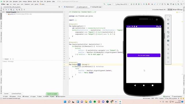 Navigation with Jetpack compose made simple смотреть онлайн
