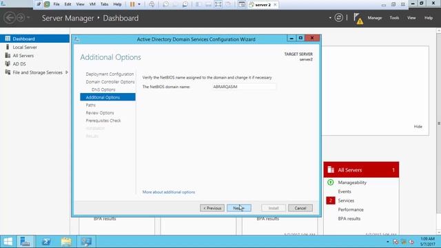 Installing and configuring domain controller windows server 2012 смотреть онлайн