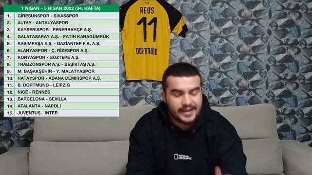 34. HAFTA SPOR TOTO TAHMİNLERİ смотреть онлайн