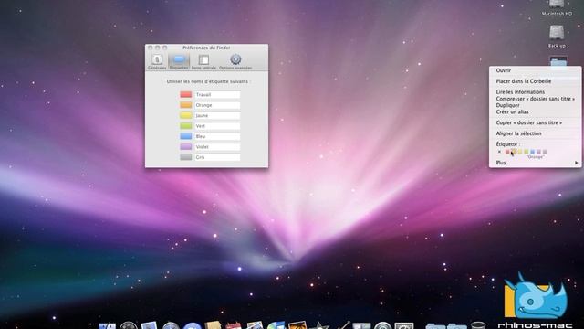 01 • Les préférences du Finder • Mac OS X Leopard (tutoriel vidéo) смотреть онлайн