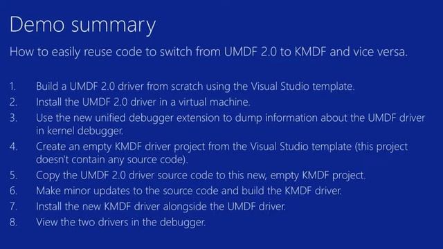 Build 2013 Advances in Driver Development смотреть онлайн