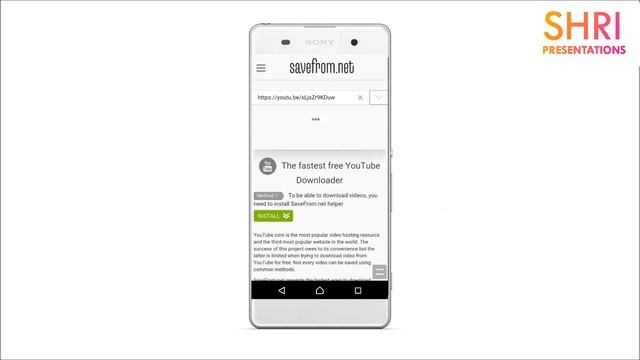 how to download YouTube videos on your phone - | Tutorial | смотреть онлайн