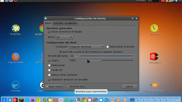 como instalar la barra docky en canaima смотреть онлайн