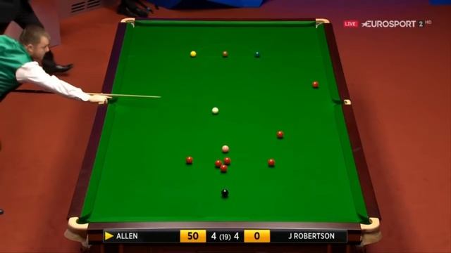 Mark Allen 100 v Jimmy Robertson Last 32 World Championship 2017 смотреть онлайн