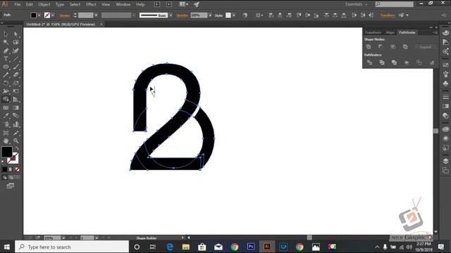 How to Make Professional Letter Logo Design in Adobe Illustrator CC #logodesign #graphicdesign смотреть онлайн