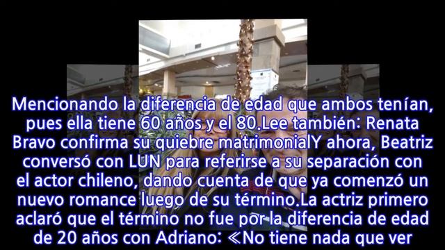 Revelan que Beatriz Alegret ya tiene pareja tras quiebre con Adriano Castillo смотреть онлайн
