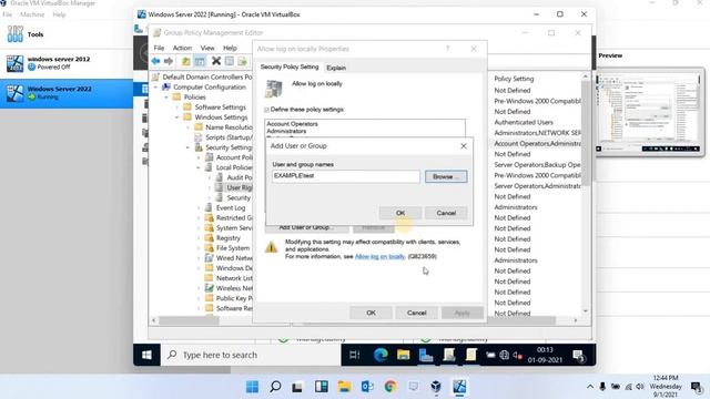 Create Active Directory User and Login Windows Server 2022 смотреть онлайн