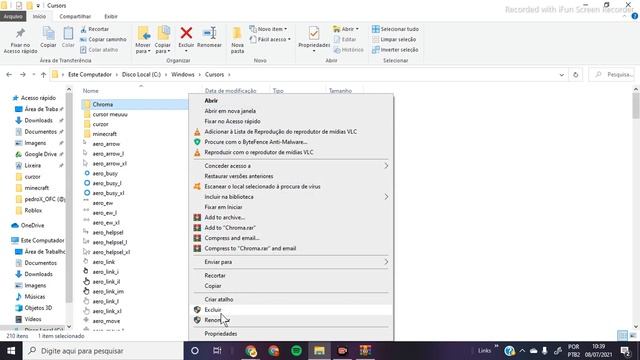 Como colocar o cursor RGB - (MUITO FÁCIL)!!!! смотреть онлайн