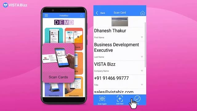 Free Card Scanner in Vistabizz смотреть онлайн