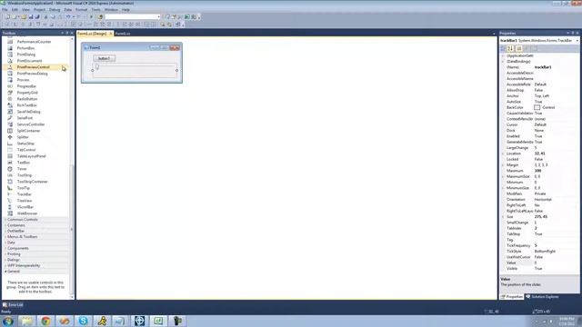 #108 TrackBar and NumericUpDown Controls in C# смотреть онлайн