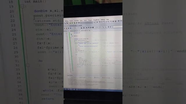 Last Activity ( NEWTON RAPHSON METHOD IN CODEBLOCKS) LINA, JOSE ANDRES смотреть онлайн