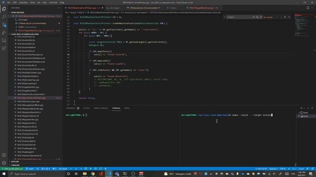 RISCV-Tutorial: Binary Instrumentation Technique using LLVM/CLANG Machine Instruction Pass смотреть онлайн