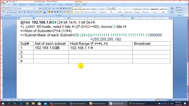 Variable Length Subnet Masks-VLSM by Lecturer KIM NO смотреть онлайн