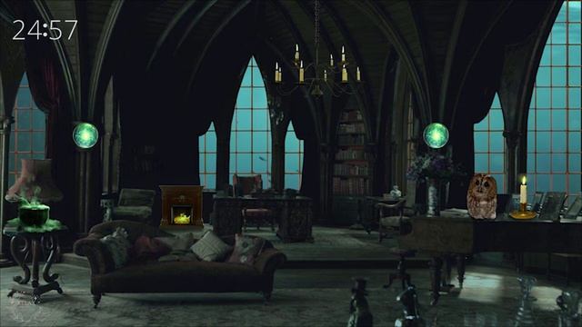 Pomodoro📚Harry Potter Slytherin Dungeon ASMR🐍| Pomodoro 25 5 | 25 Minute Timer | Pomodoro Timer смотреть онлайн