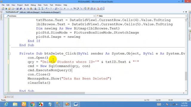 Database Management Part four || application sida loo sameeyo || VB.net || eng Dhaqane смотреть онлайн