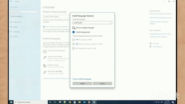 How to change system language on Windows 10. смотреть онлайн