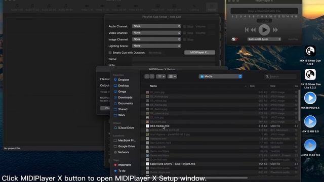 How to play MIDI file from MiX16 PRO with MIDIPlayer X смотреть онлайн