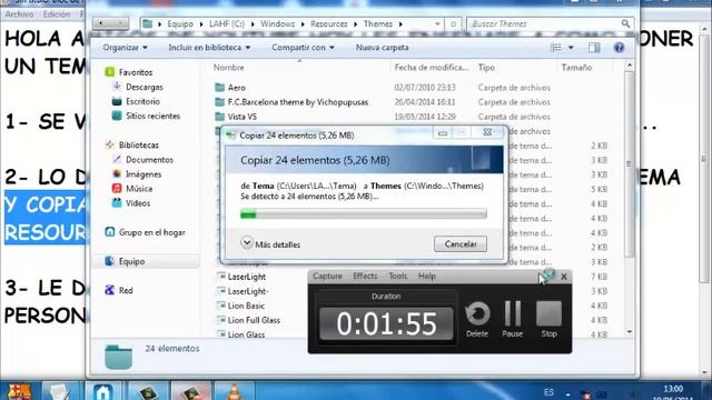 Como Descargar E Instalar Tema De Windows Vista Para Windows 7 смотреть онлайн