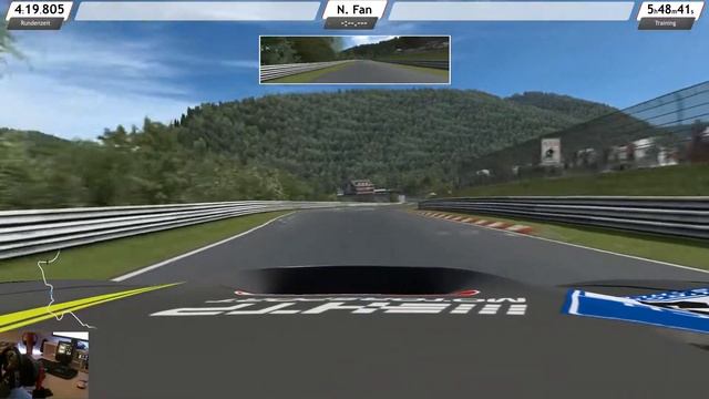Test NOS Mercedes GTR GT3 смотреть онлайн