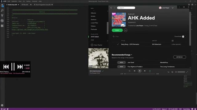 [outdated] Demo of Media Keys (with spotify) смотреть онлайн