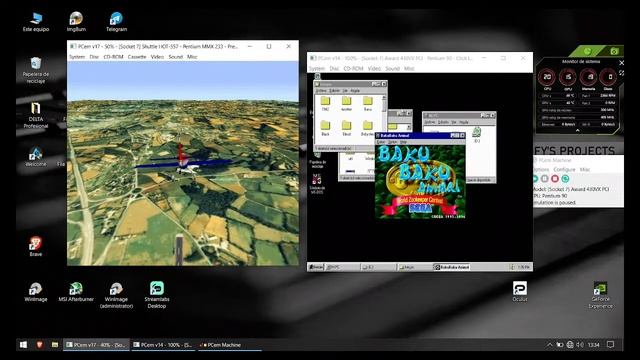 Jugando a Msdos y Windows 95 despues de 30 años смотреть онлайн