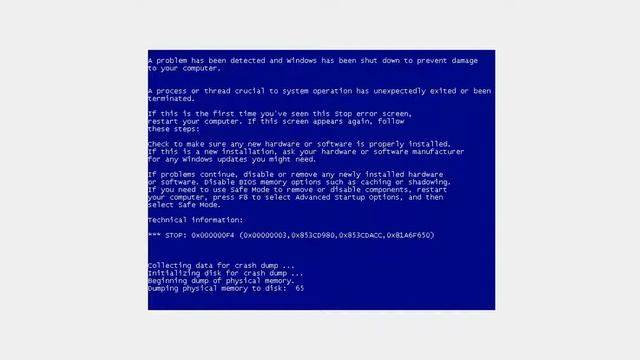 Windows Vista BSOD #2 (most popular video) смотреть онлайн
