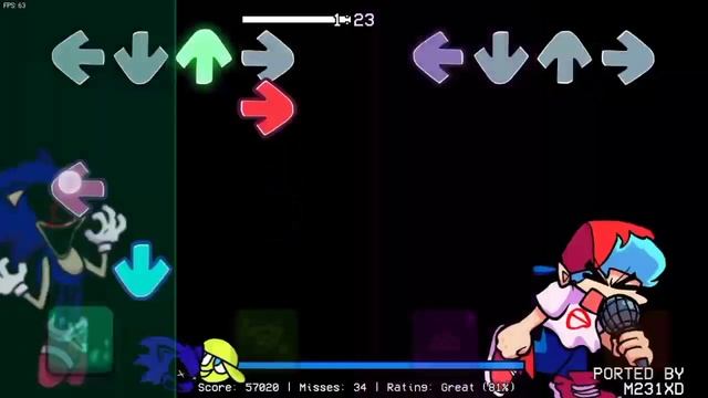 fnf mod Confronting yourself sonic exe android Optimzed gama baja смотреть онлайн