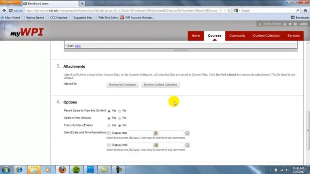 Creating an external link on MyWPI смотреть онлайн