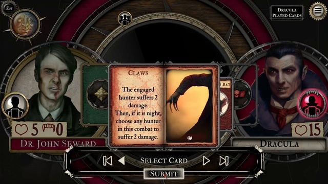 Gameplay Fury of Dracula: Digital Edition смотреть онлайн
