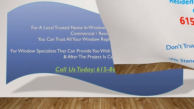 Broken Window Repair Murfreesboro TN смотреть онлайн