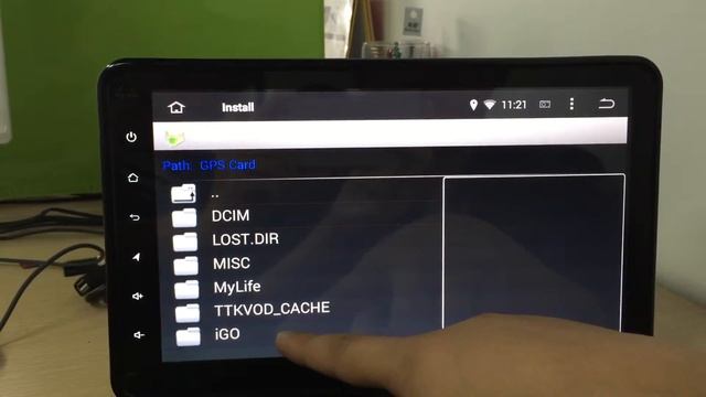 How to install IGO MAP APP смотреть онлайн