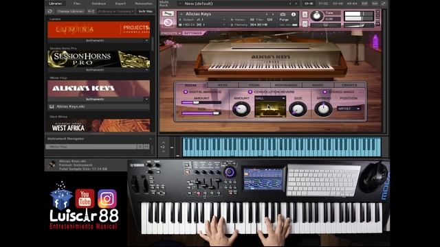 Libreria Alicia Keys Pianos смотреть онлайн