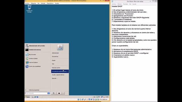 Configurar e instalar DHCP windows server 2008 смотреть онлайн
