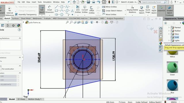 Pole design with frame design and assembly for light pole design смотреть онлайн